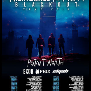 FROM ASHES TO NEW Announce "The Blackout Tour Pt. 2" Featuring Direct Support From Point North + Special Guests Ekoh, Phix & elijah