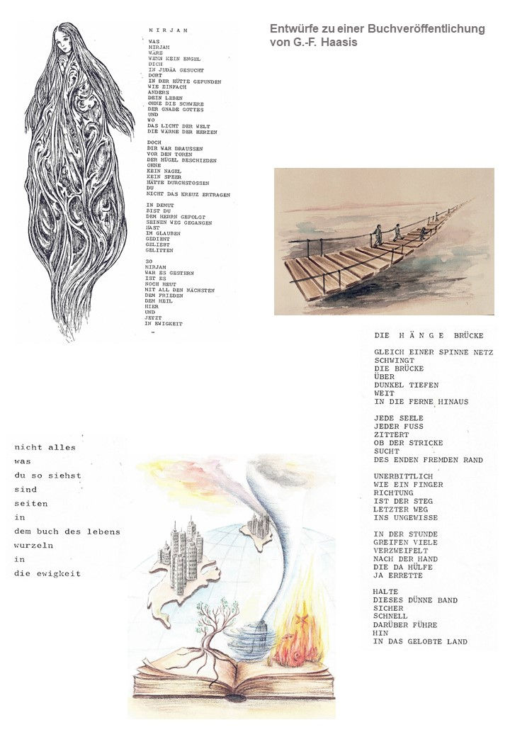Illustrationen Tusche und Aquarell