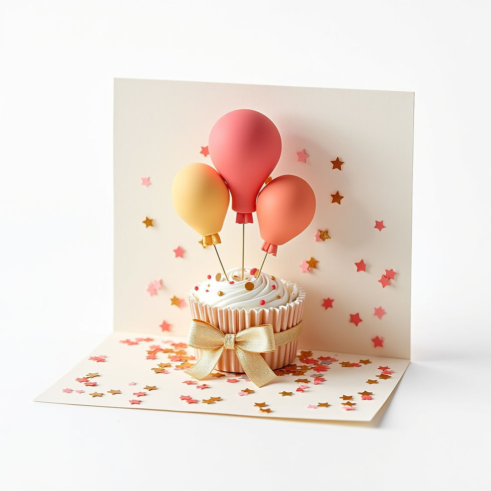 Festive Birthday Card