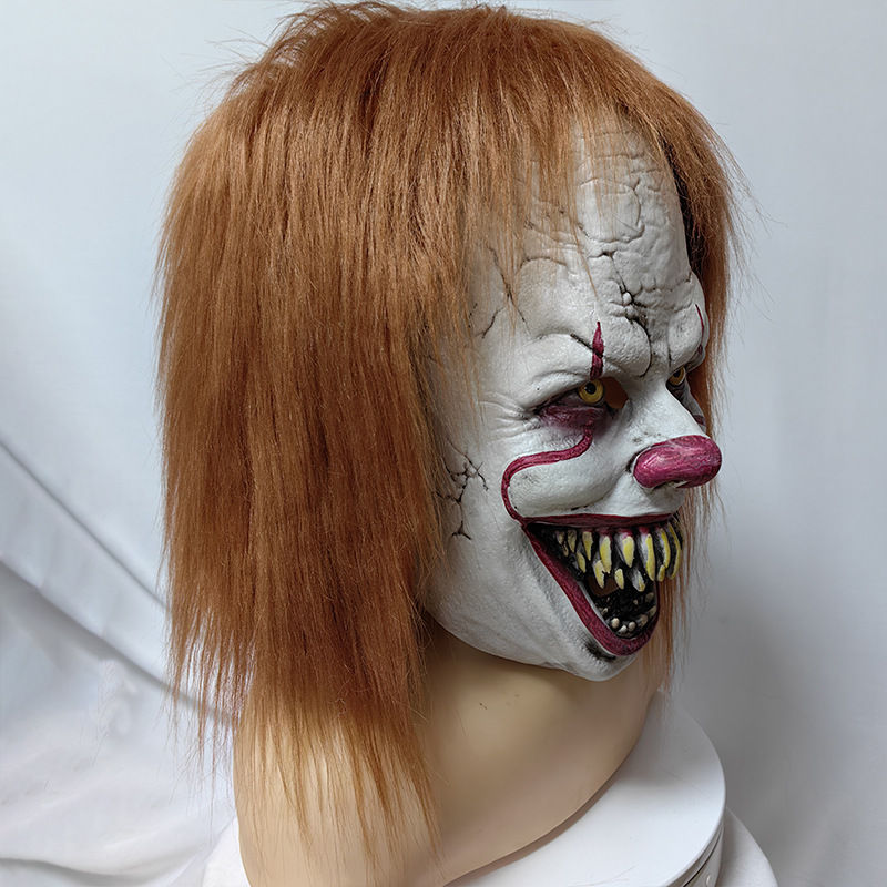 Miniature : Masque de clown effrayant Pennywise pour Halloween