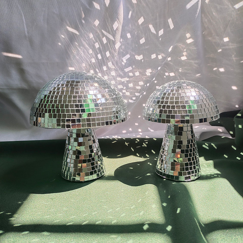 Miniature : Champignon en Forme de Boule Disco 