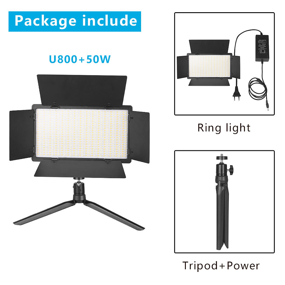 Miniature : Lampe LED Light portable pour photo et vidéo