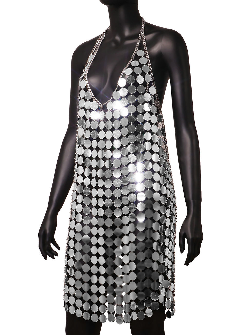 Miniature : Robe Mini Pailletée Dos Nu pour Femmes