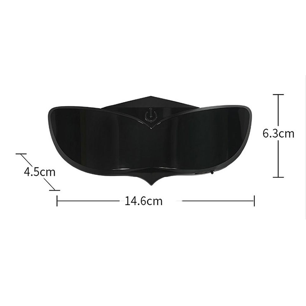 Miniature : Lunette écran LED RGB pour Casque