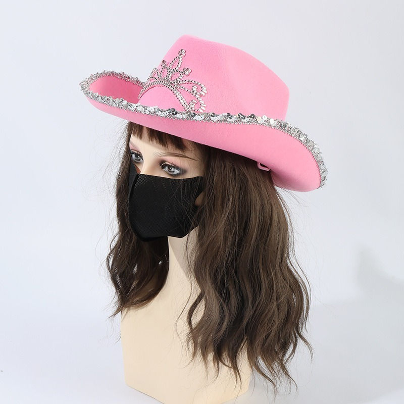 Miniature : Chapeau de Cowgirl Rose