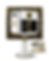 Firefly_Elegant flat-design illustration of a premium event photobooth, sleek modern booth