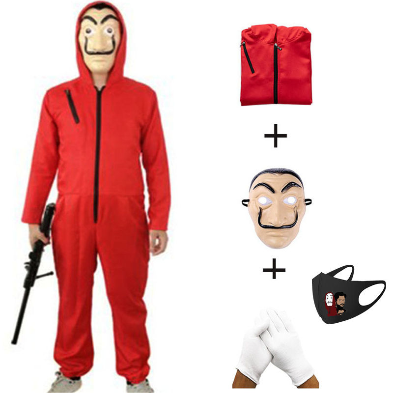 Miniature : Kit costume Casa del Papel pour Enfant et Adulte