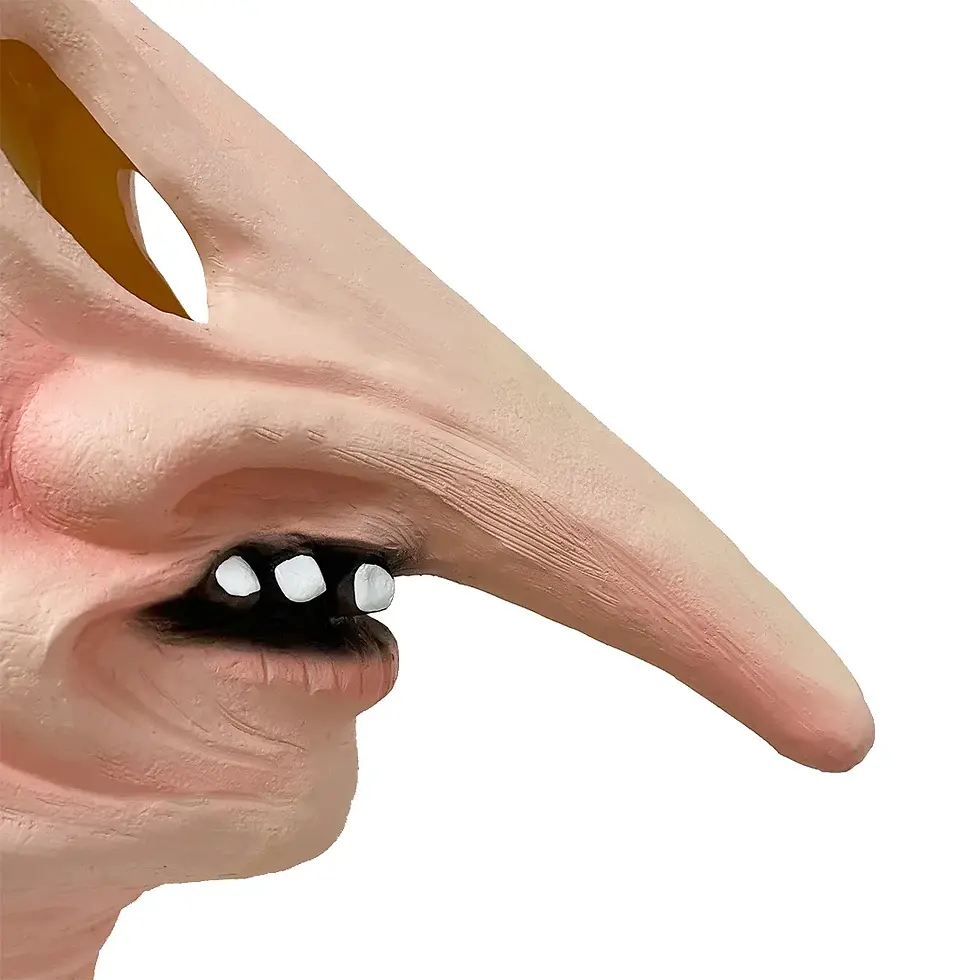 Miniature : Masque complet en latex Barbara et Adam pour Halloween 