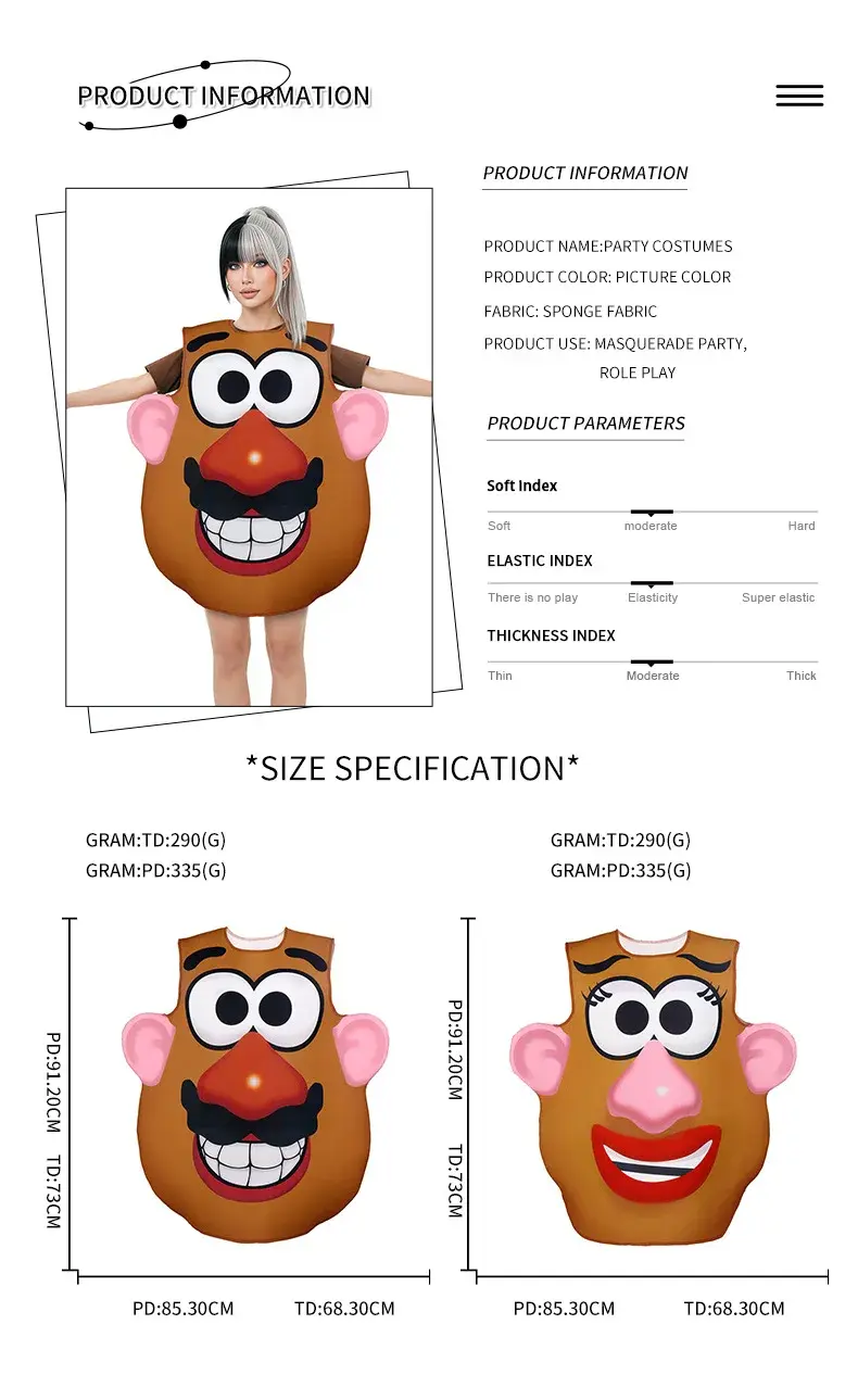 Miniature : Costume Mr. & Mrs. Potato Head