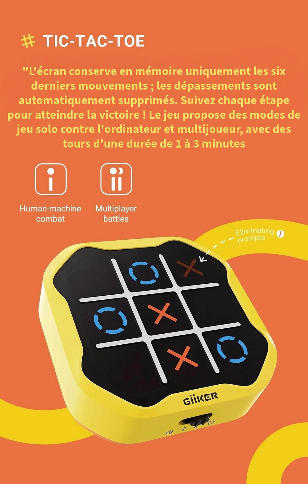 Miniature : Giiker Super TIC-TAC-TOE