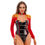 Miniature : Costume de Circus Showman en cuir verni pour femmes