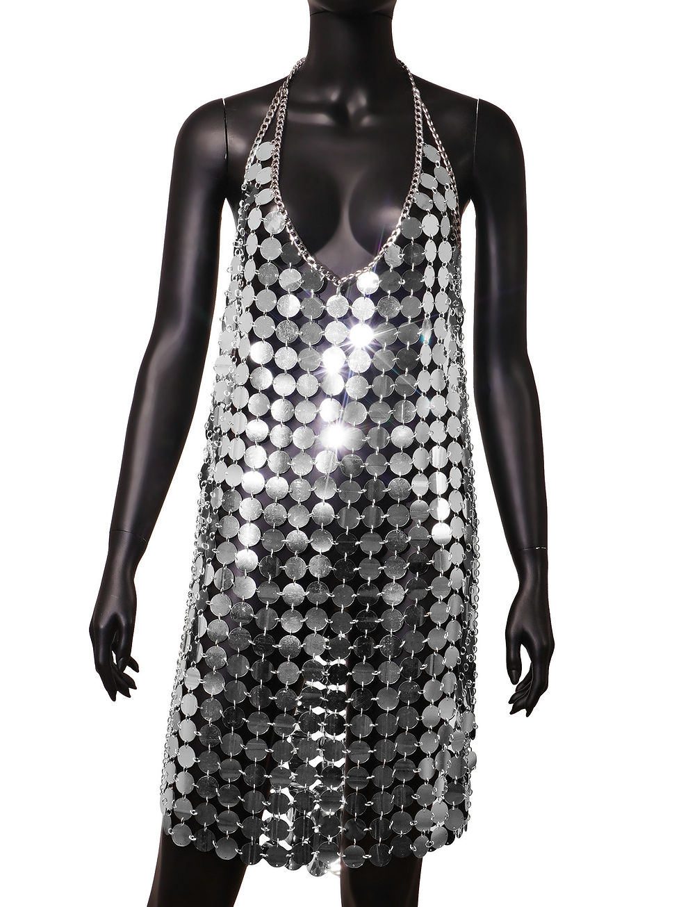 Miniature : Robe Mini Pailletée Dos Nu pour Femmes