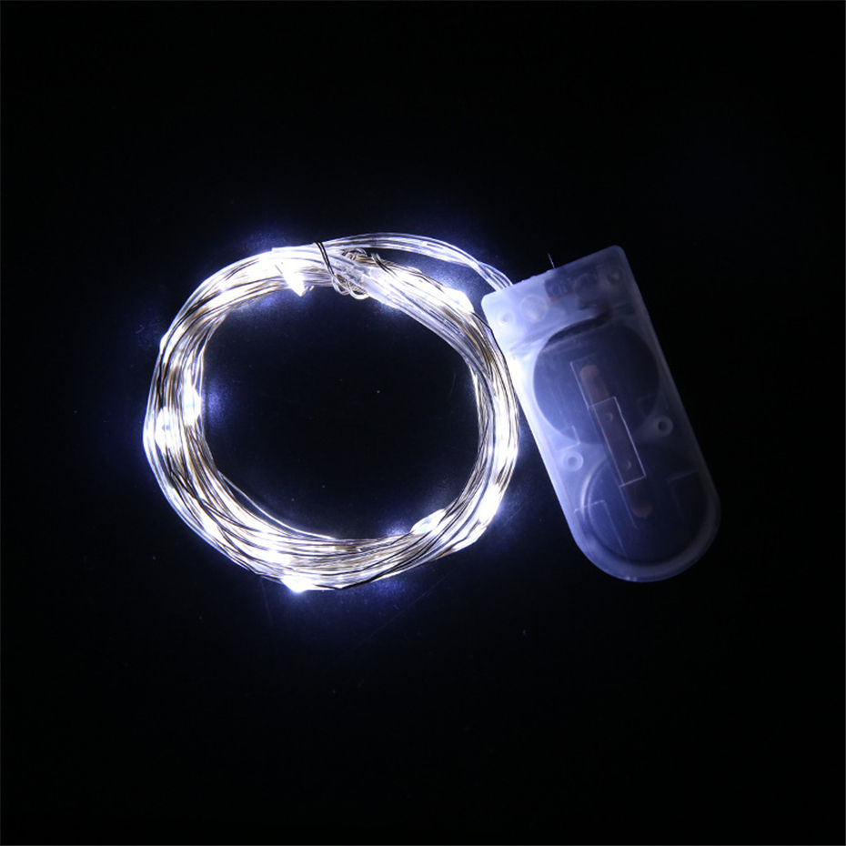 Miniature : Guirlande Lumineuse LED Mini en Fil de Cuivre avec Batterie