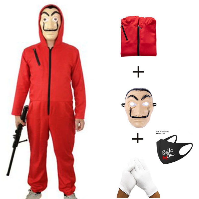 Miniature : Kit costume Casa del Papel pour Enfant et Adulte