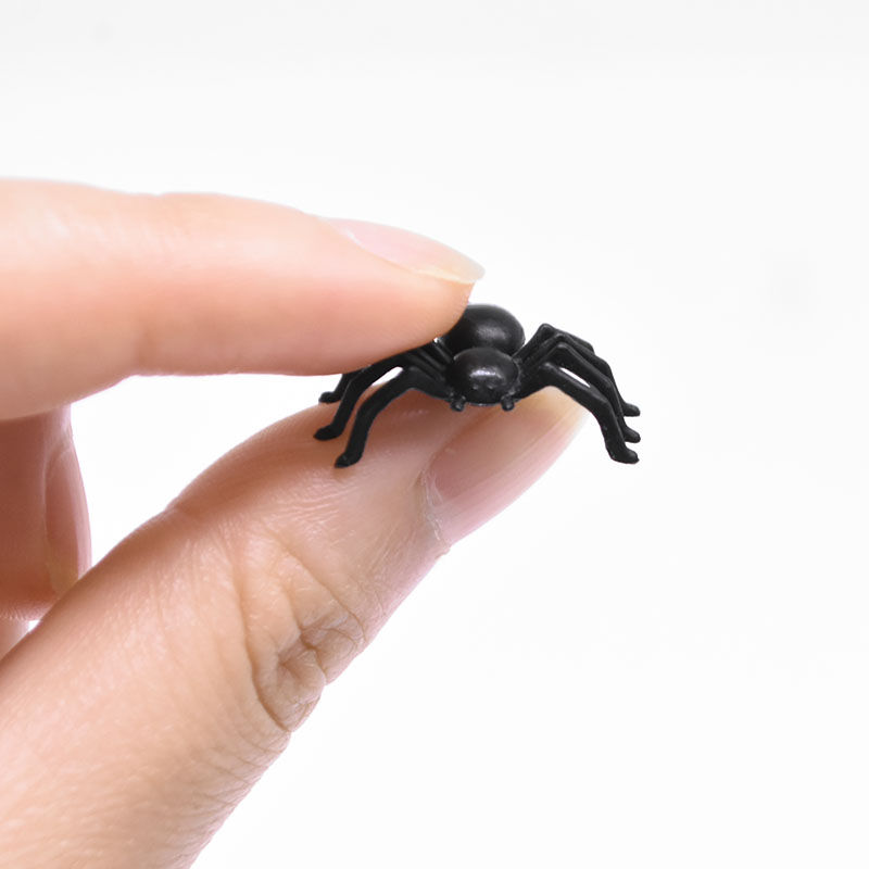 Miniature :  Mini Araignées Lumineuses en Plastique pour Halloween - Décoration de Fête E