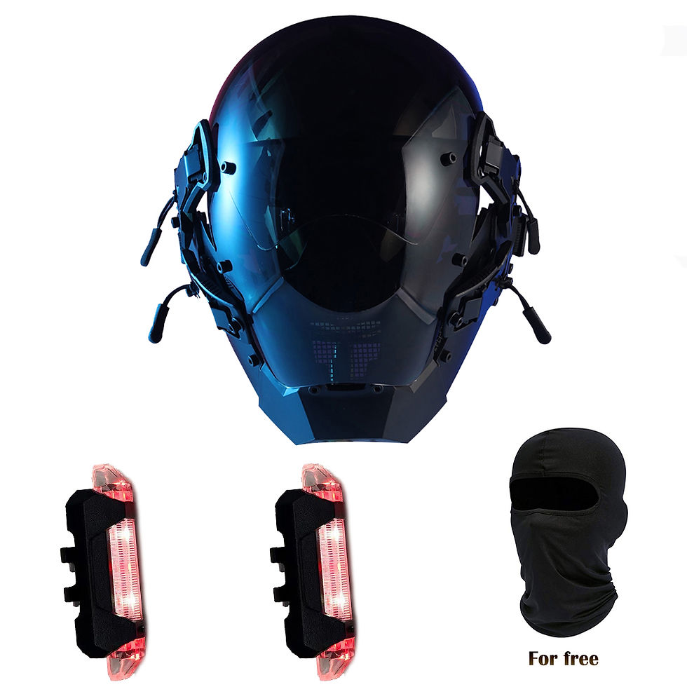Miniature : Casque Intégral Futuriste Cyberpunk