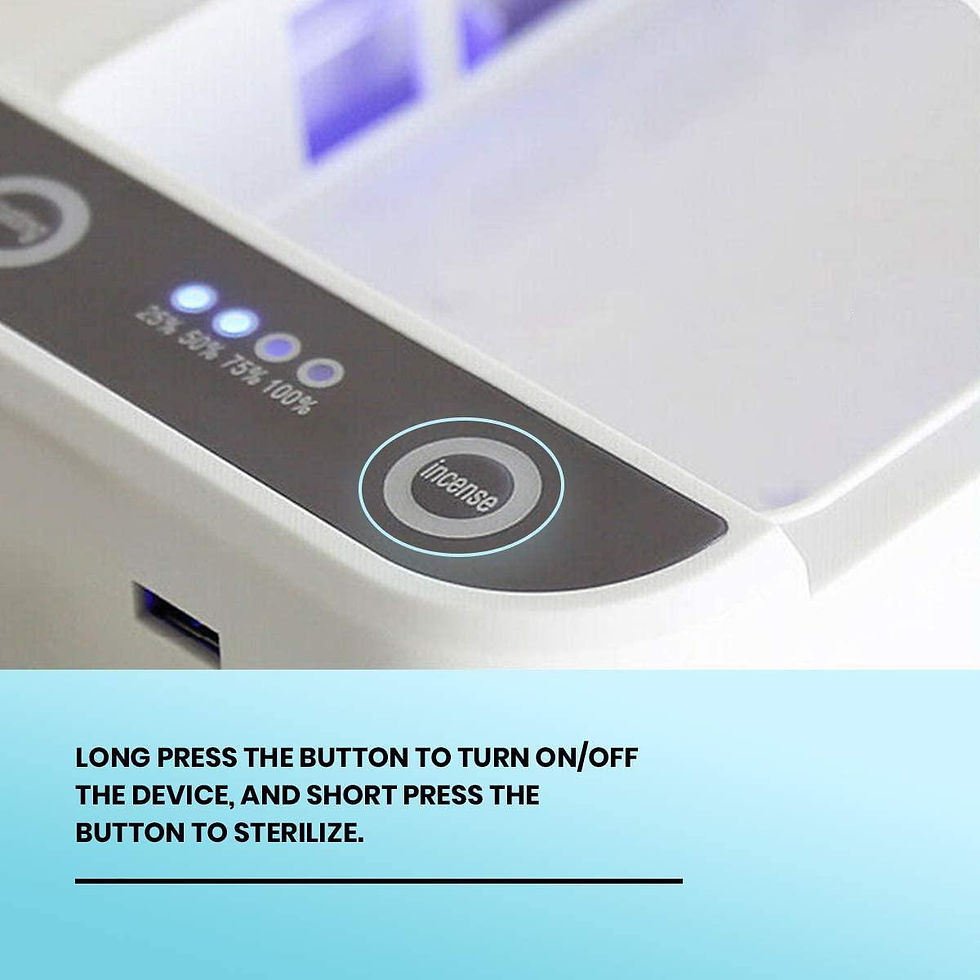 Thumbnail: SaniCharge 3 in 1 Sanitize And Charge Your Cellphone Also Enjoy Aromatherapy