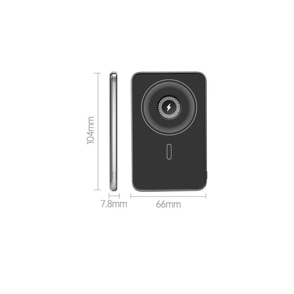 Thumbnail: Magnetic Wireless Charger – Fast Charging SpeedyMag Ultra Thin 3-in-1