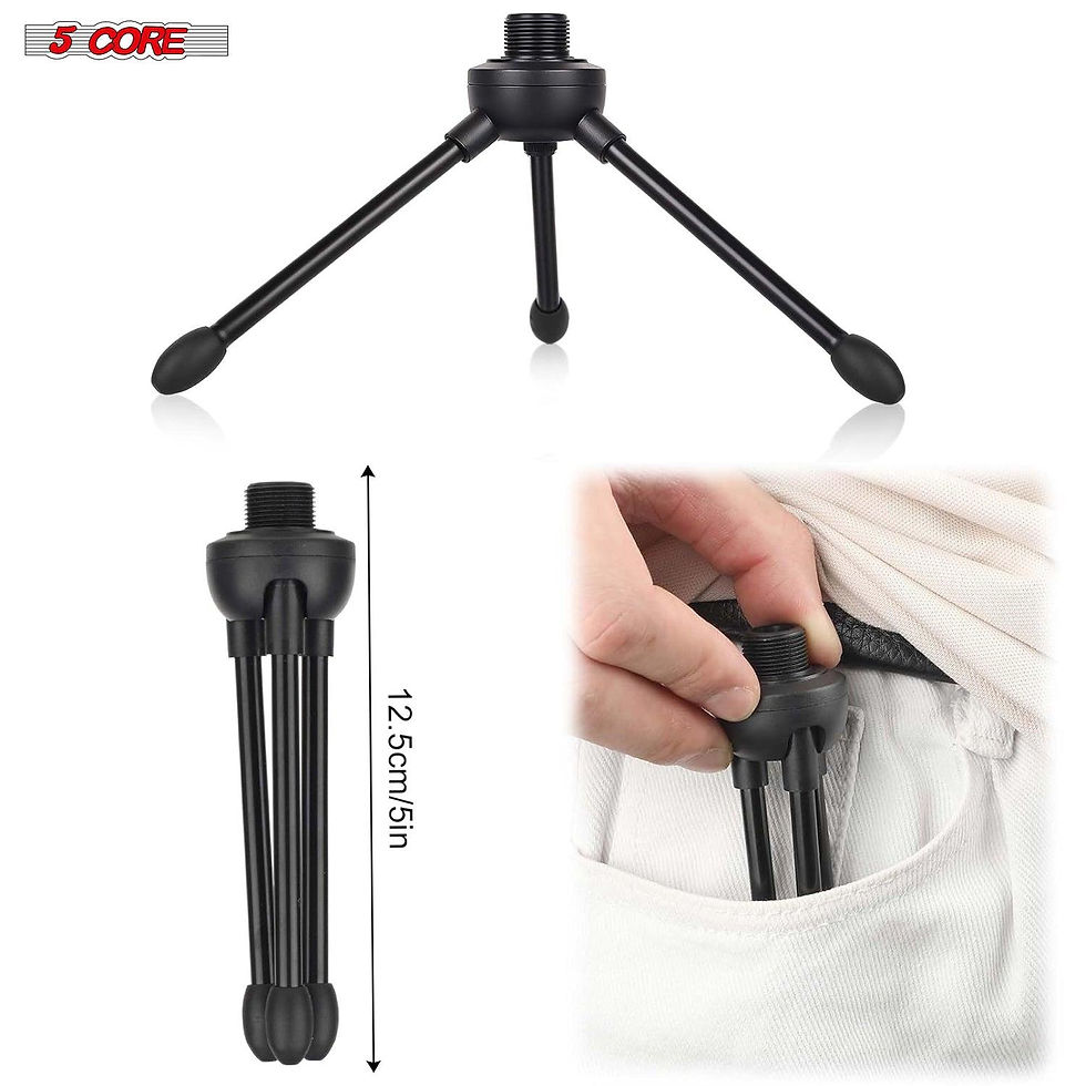 Thumbnail: Microphone XLR Dynamic Cardioid 5 Core Kick Drum  Professional Metal Build Set