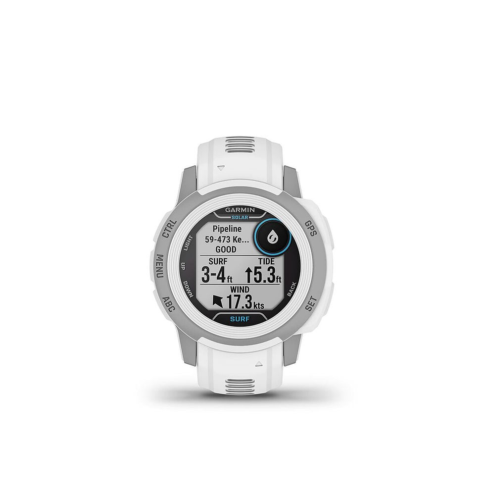 Thumbnail: Smartwatch GARMIN Instinct 2S Solar Surf Grey White 0,79" Green
