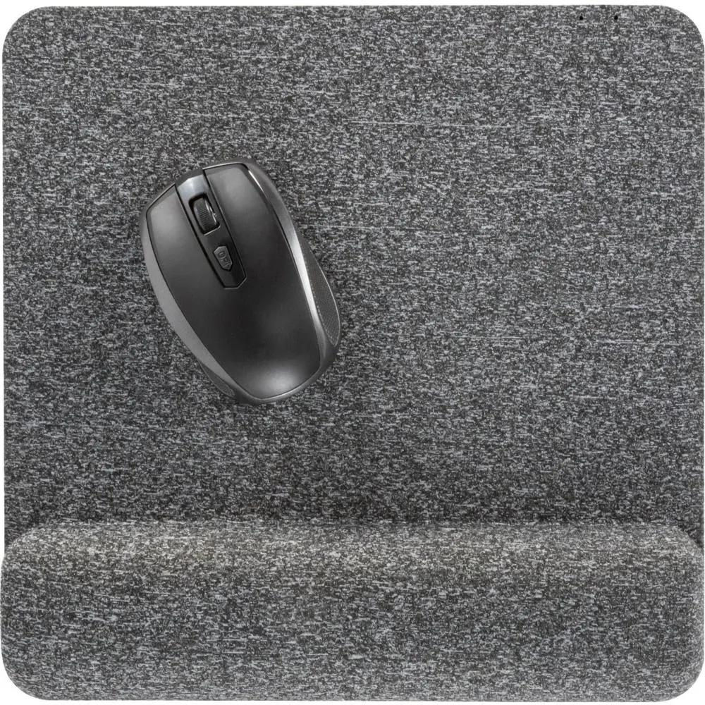 with Wrist Rest- Gray - Foam - 1 Pack Retail - Mouse