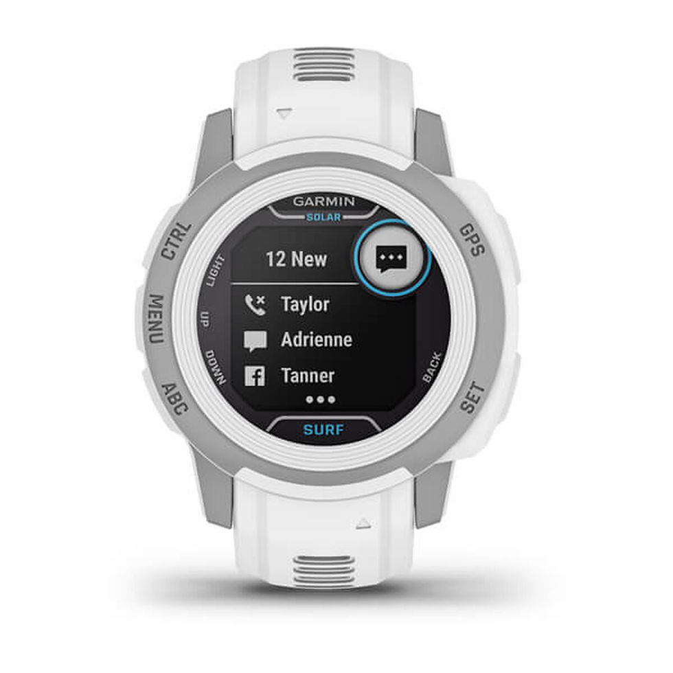 Thumbnail: Smartwatch GARMIN Instinct 2S Solar Surf Grey White 0,79" Green