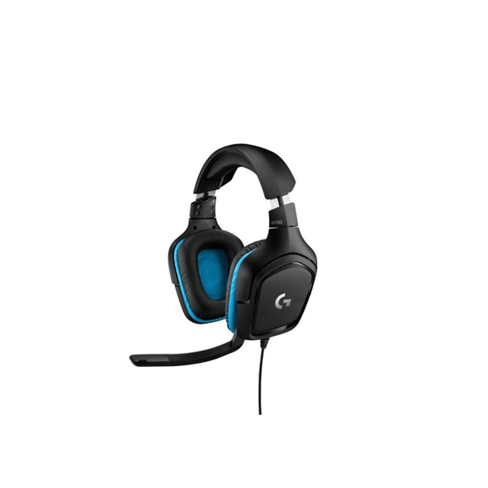 Thumbnail: Gaming Headset with Microphone Logitech G432 Black Blue Blue/Black