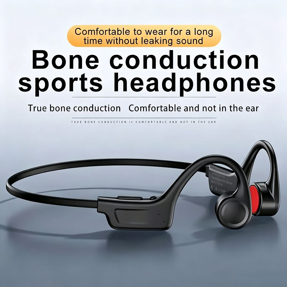 Thumbnail: 2026 New Open-ear Bone Conduction Headphones Built-in Mic Type-C Charging Long P