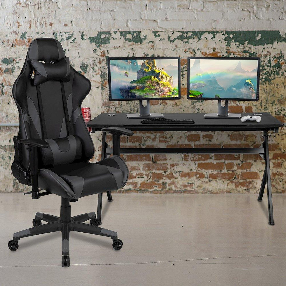 Thumbnail: Gaming Desk Chair Set