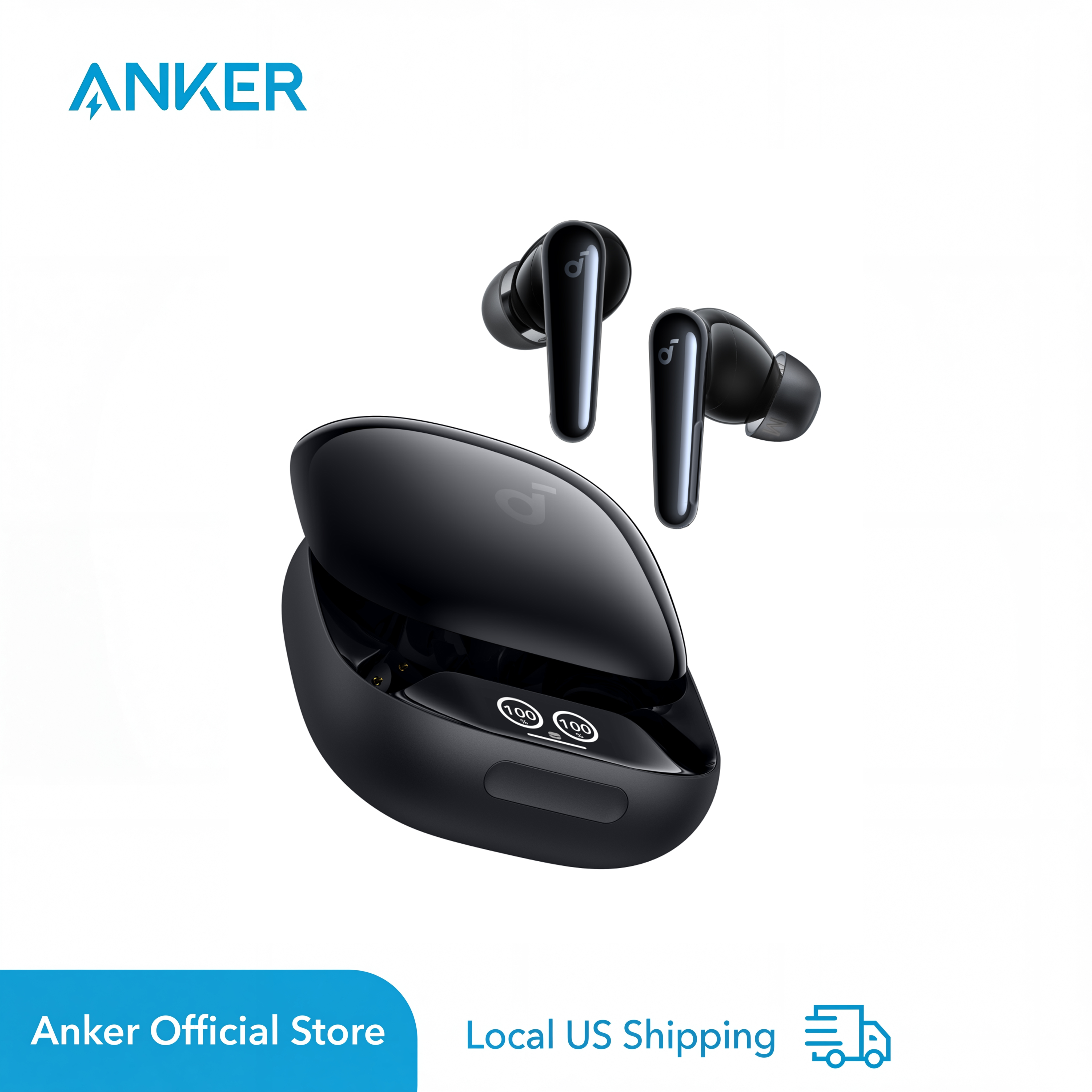 Soundcore Liberty 4 Pro by Anker, Noise Cancelling Wireless Earbuds, Real-Time A
