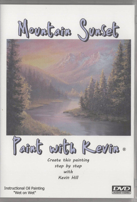 Mountain Sunset DVD | paintwithkevin.com