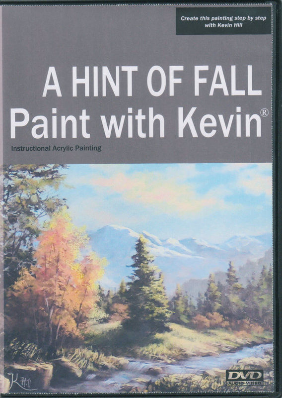 A Hint of Fall Acrylic DVD | paintwithkevin.com