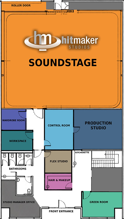 Hitmaker Studios Floor Plan