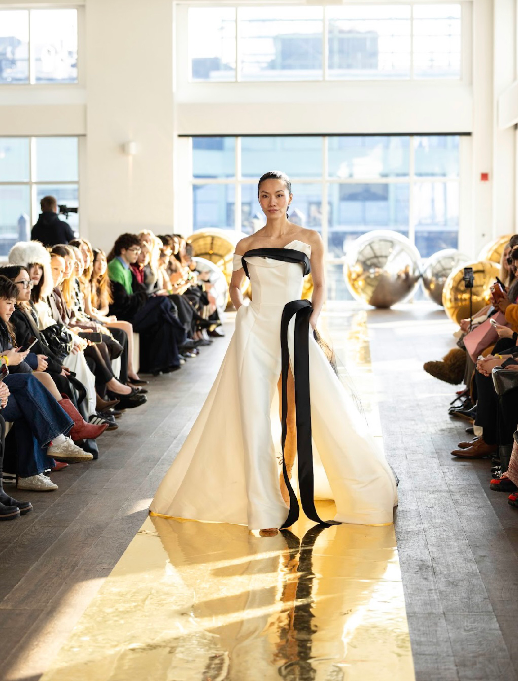 NYFW bridal gown - Bridge 