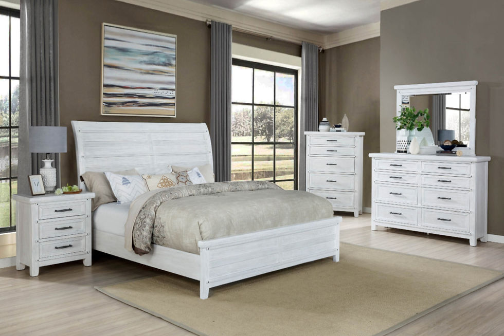 Thumbnail: Maybelle White Farmhouse Bedroom Suite