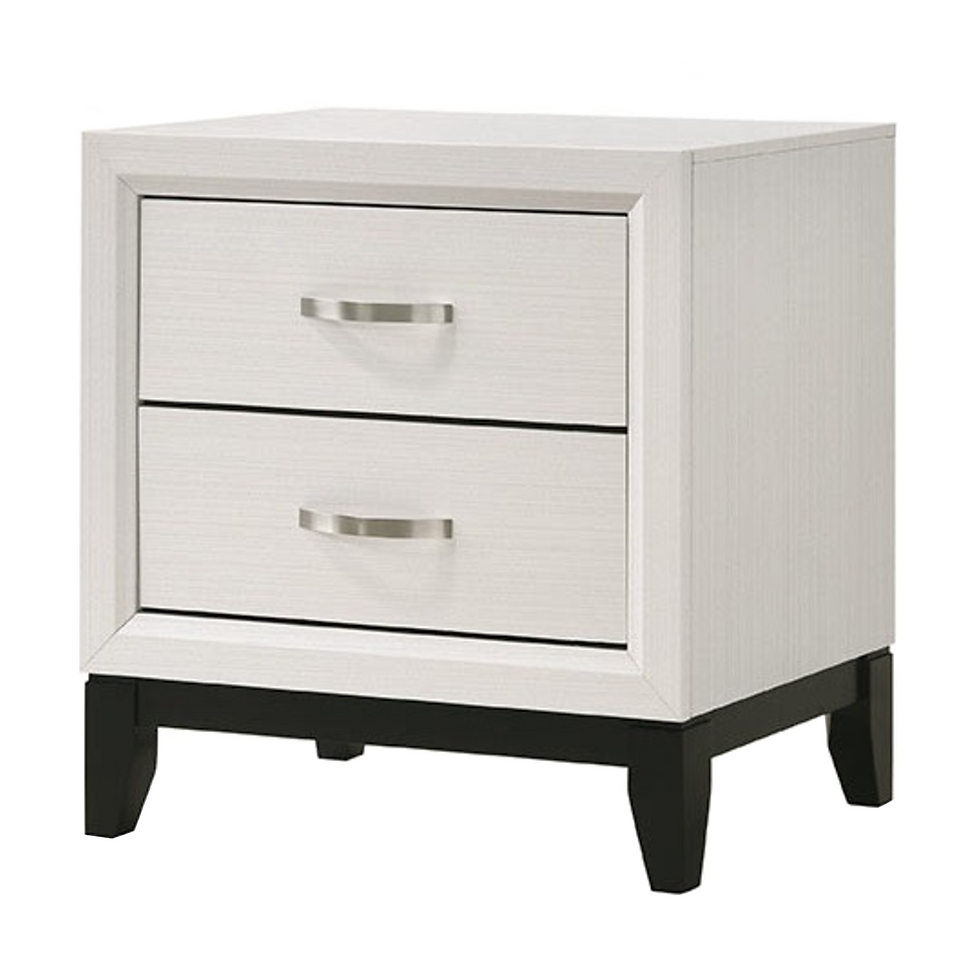 Thumbnail: Akerson Chalk White Bedroom Set