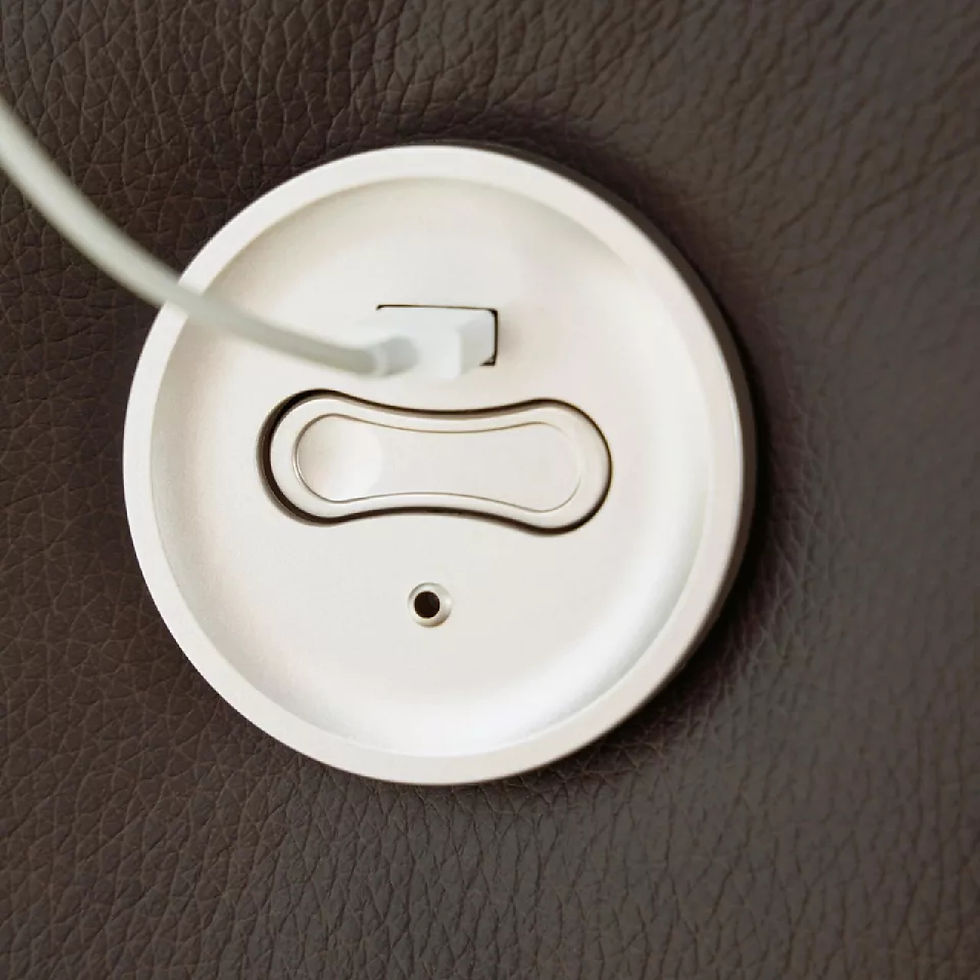 Thumbnail: Genuine Leather Brown 2pc. Leather Recliner Set