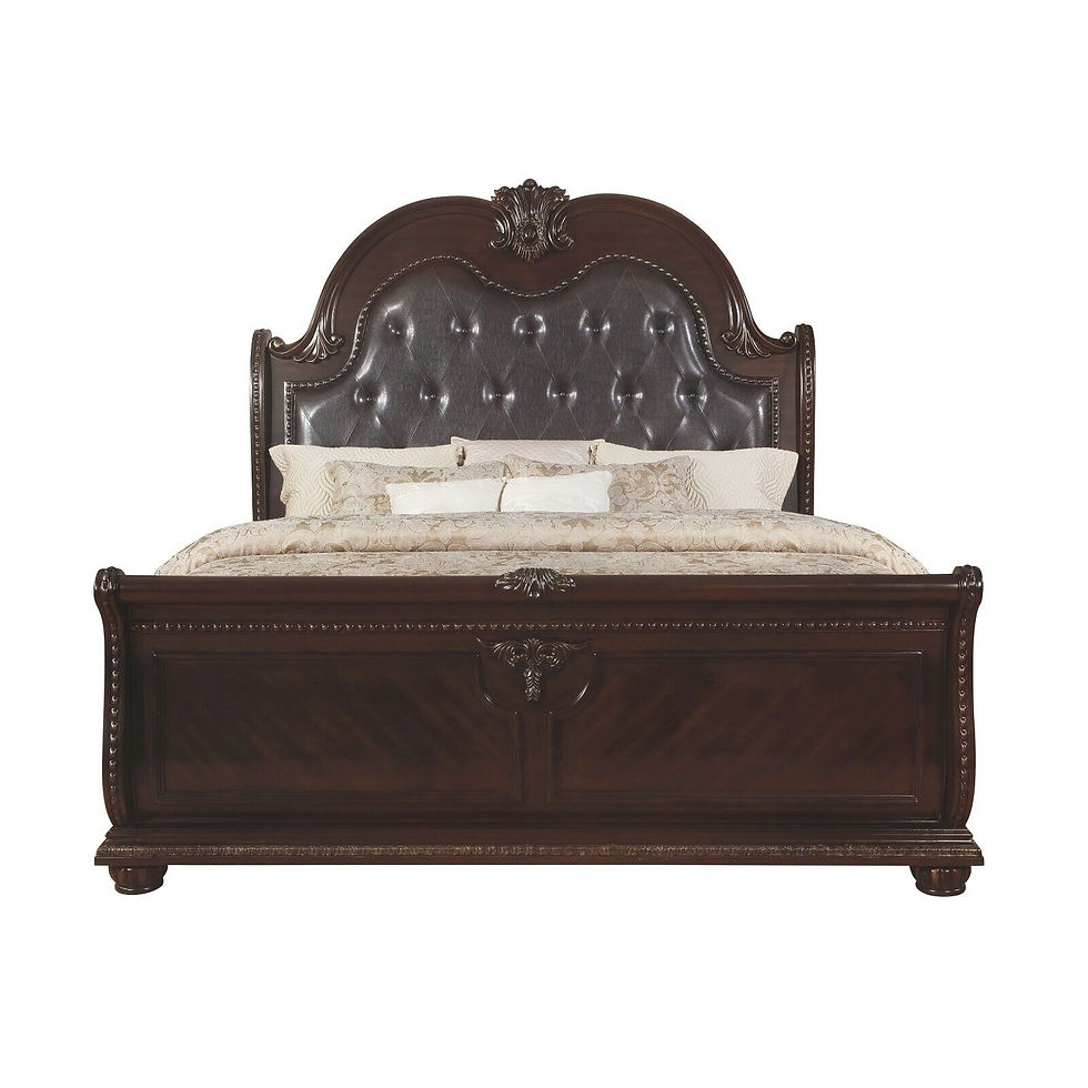 Thumbnail: Castlefield Brown Bedroom Suite with Marble Top
