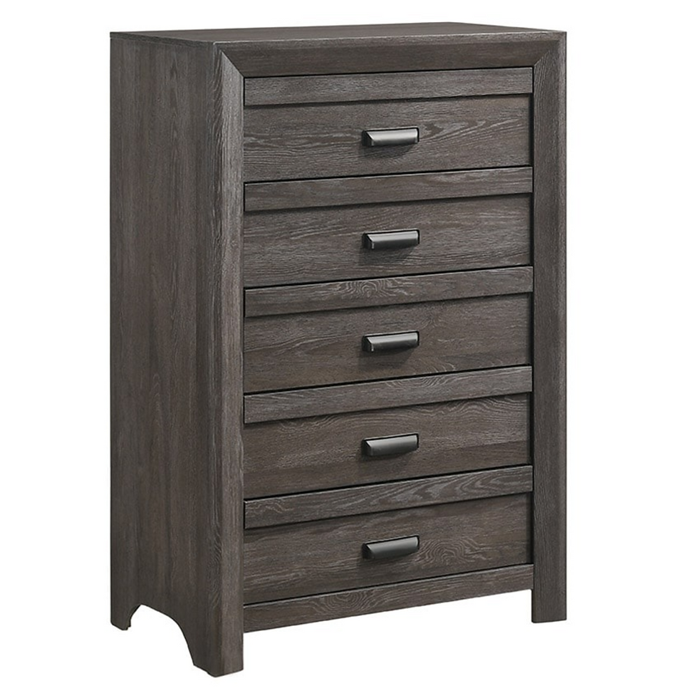 Thumbnail: Adalaide Rustic Gray Bedroom Set