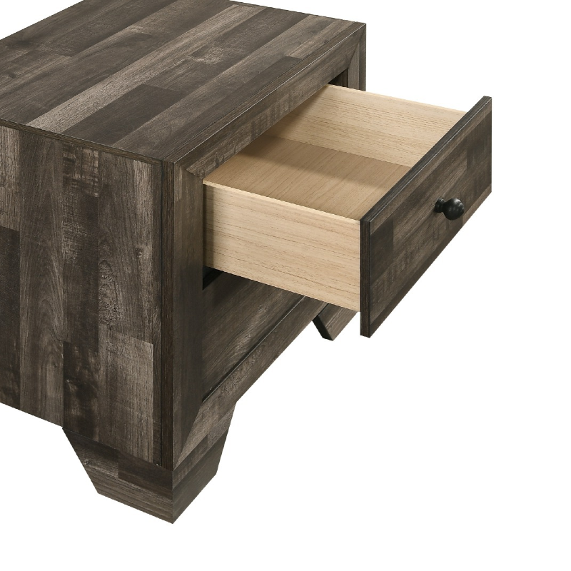 Thumbnail: Atticus Walnut Brown Platform Bedroom Set