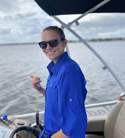 Capt. Kayla on the job!