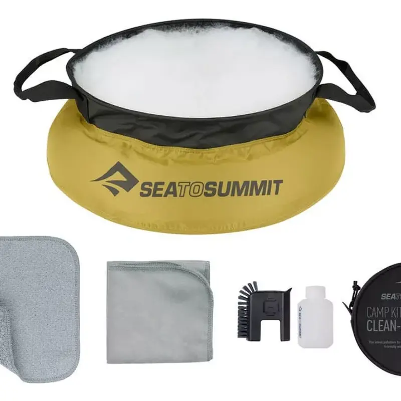 Kit Limpeza Camp Camp Kitchen Clean-up Kit 6pc Sea To Summit