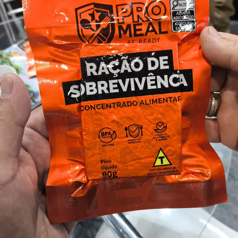 Tablete de sobrevivência 90g ração