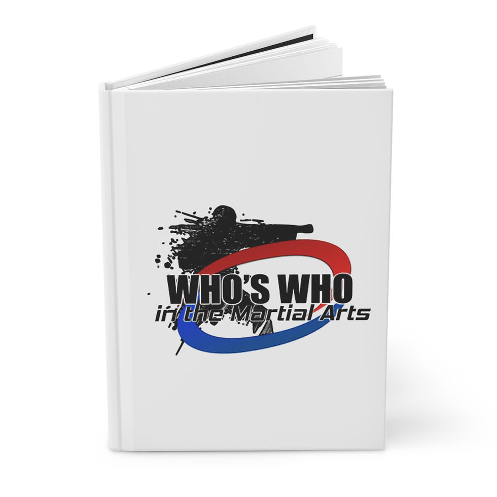 Thumbnail: Who’s Who in the Martial Arts Hardcover Journal — Martial Arts Training Notebook