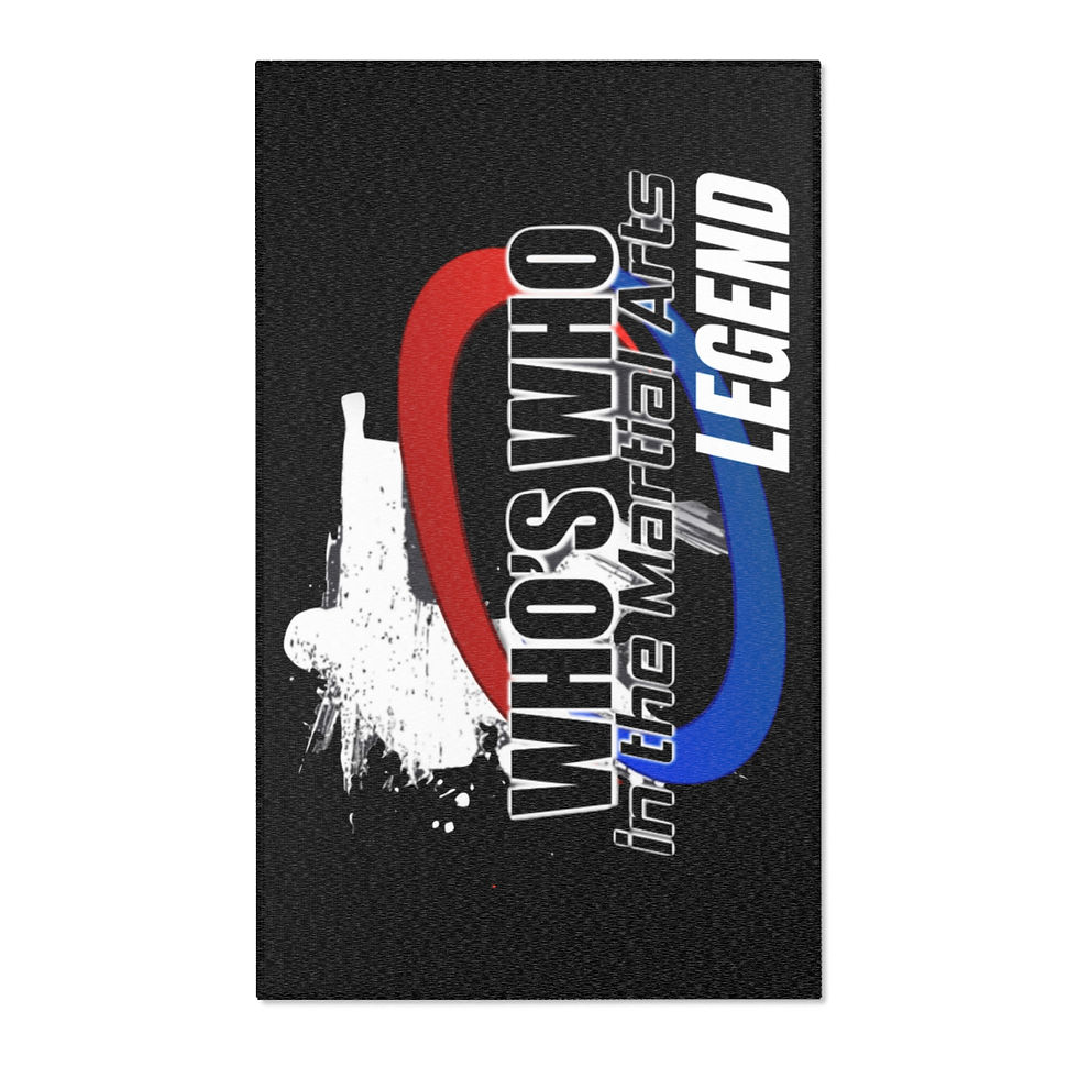 Thumbnail: Area Rug — "Who's Who in the Marching Legend" Patriotic Marching Band Design