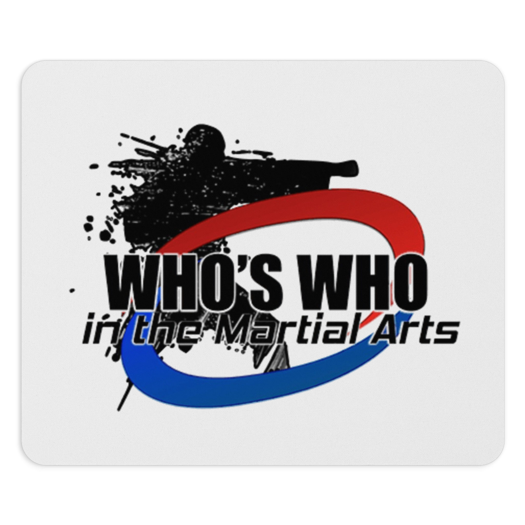 Who's Who in the Martial Arts Mouse Pad — Martial Arts Desk Mat