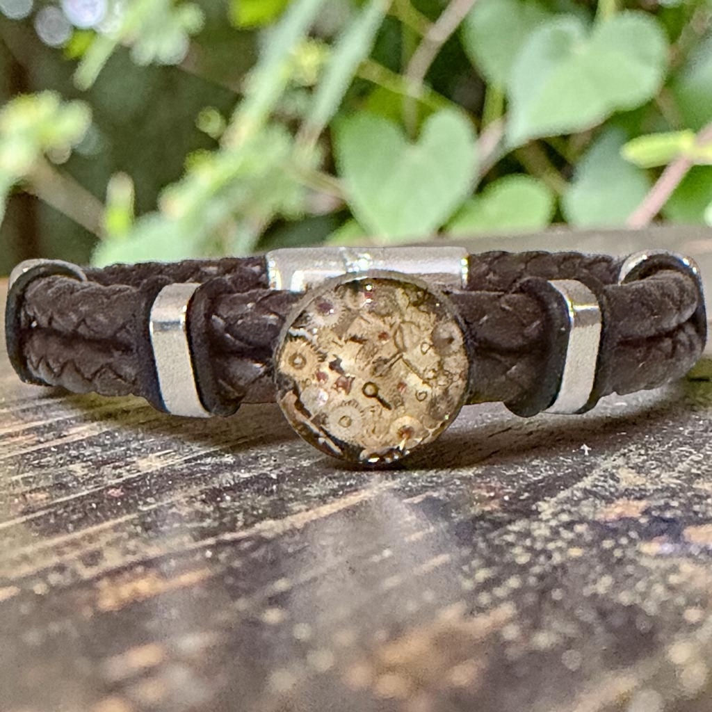 Steampunk watch movment parts cuff/bracelet