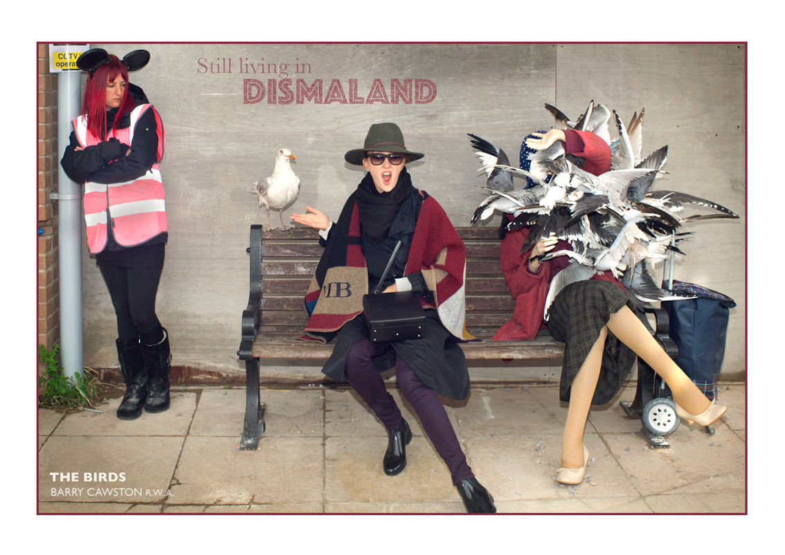 The Birds   A3 signed limited edition print in a roll.