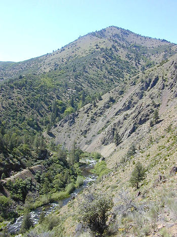 The Shasta River near Hawkinsville. Photo by Marshman via Wikipedia (CC BY-SA 3.0).
