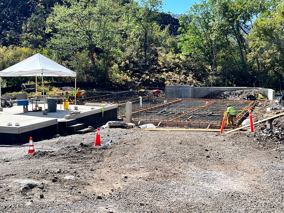 Fall Creek Hatchery site.